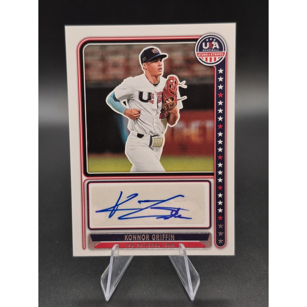 2024 Panini Stars & Stripes Konnor Griffin #NTS-KG Autograph (RC) ***See Pics***
